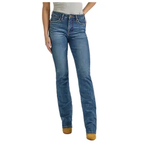 112338900 Wrangler Women's Retro Premium High Rise Bootcut Slim Jean - Abigail