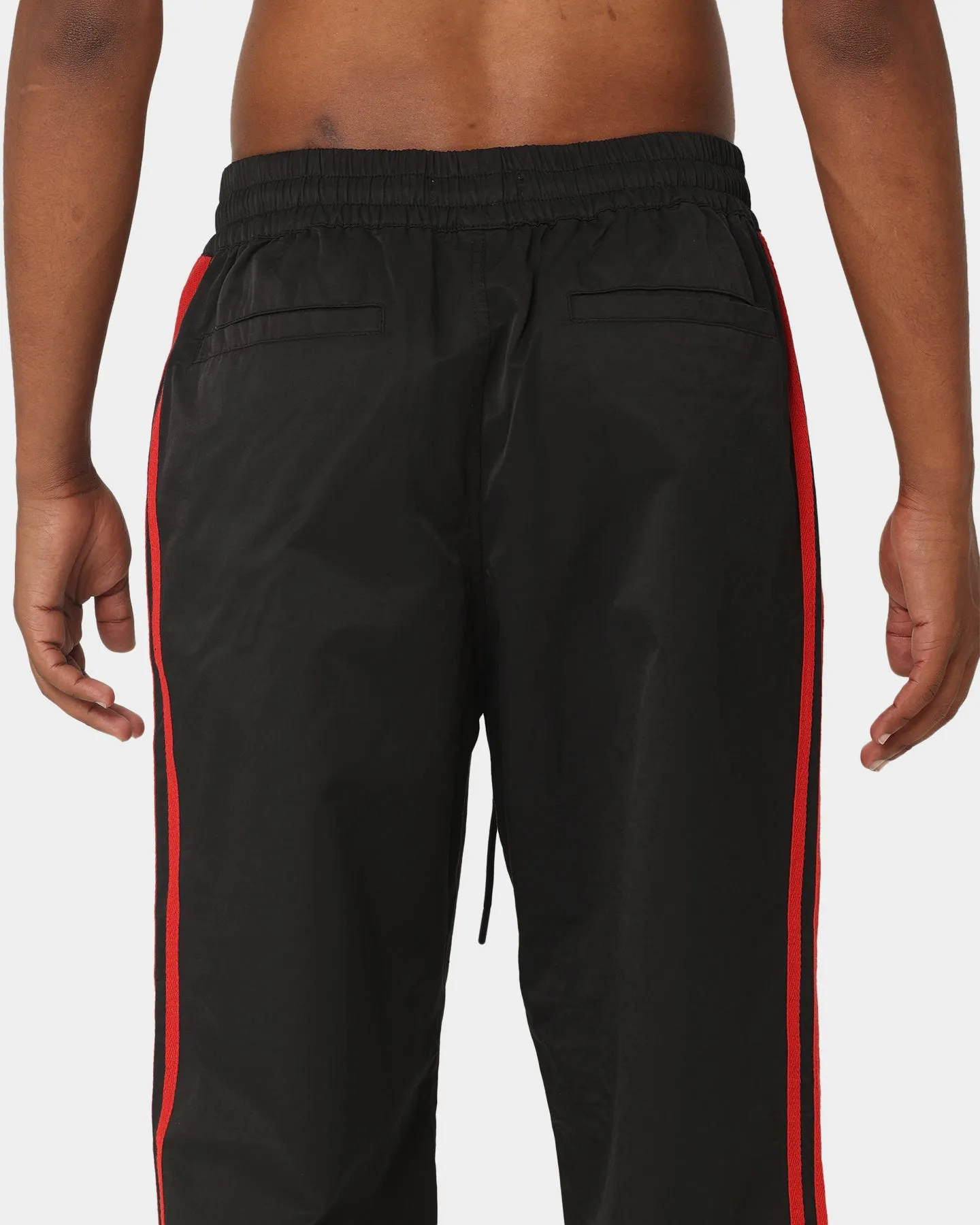 404 Racer Trackpant Black/Red