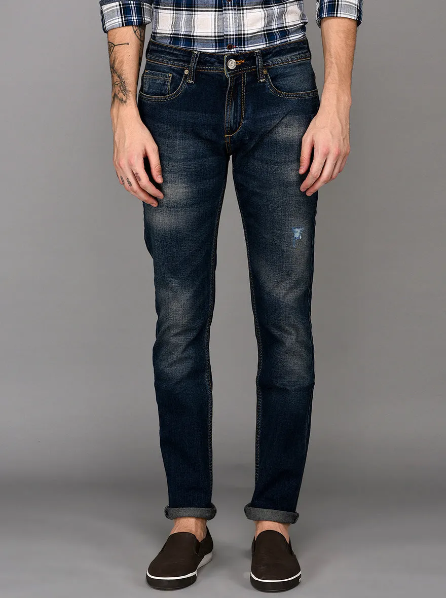 Blue Slim Fit Jeans | JadeBlue