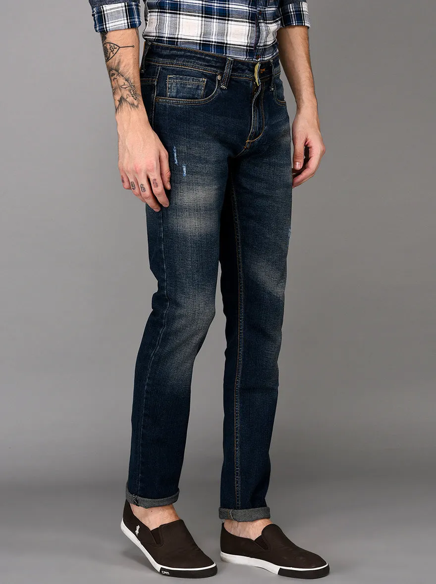 Blue Slim Fit Jeans | JadeBlue