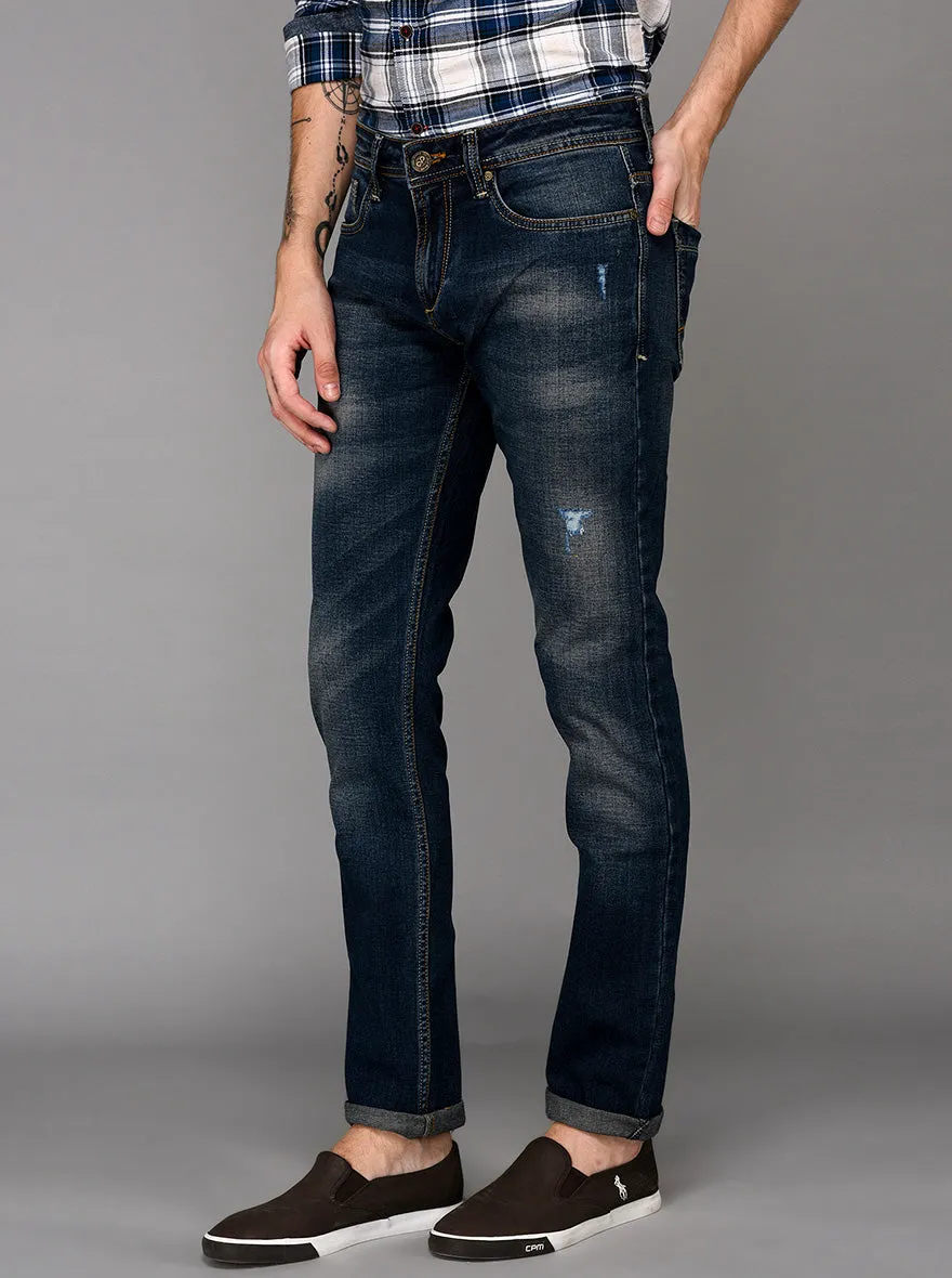 Blue Slim Fit Jeans | JadeBlue