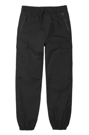 Cargo Jogger Black Rinsed