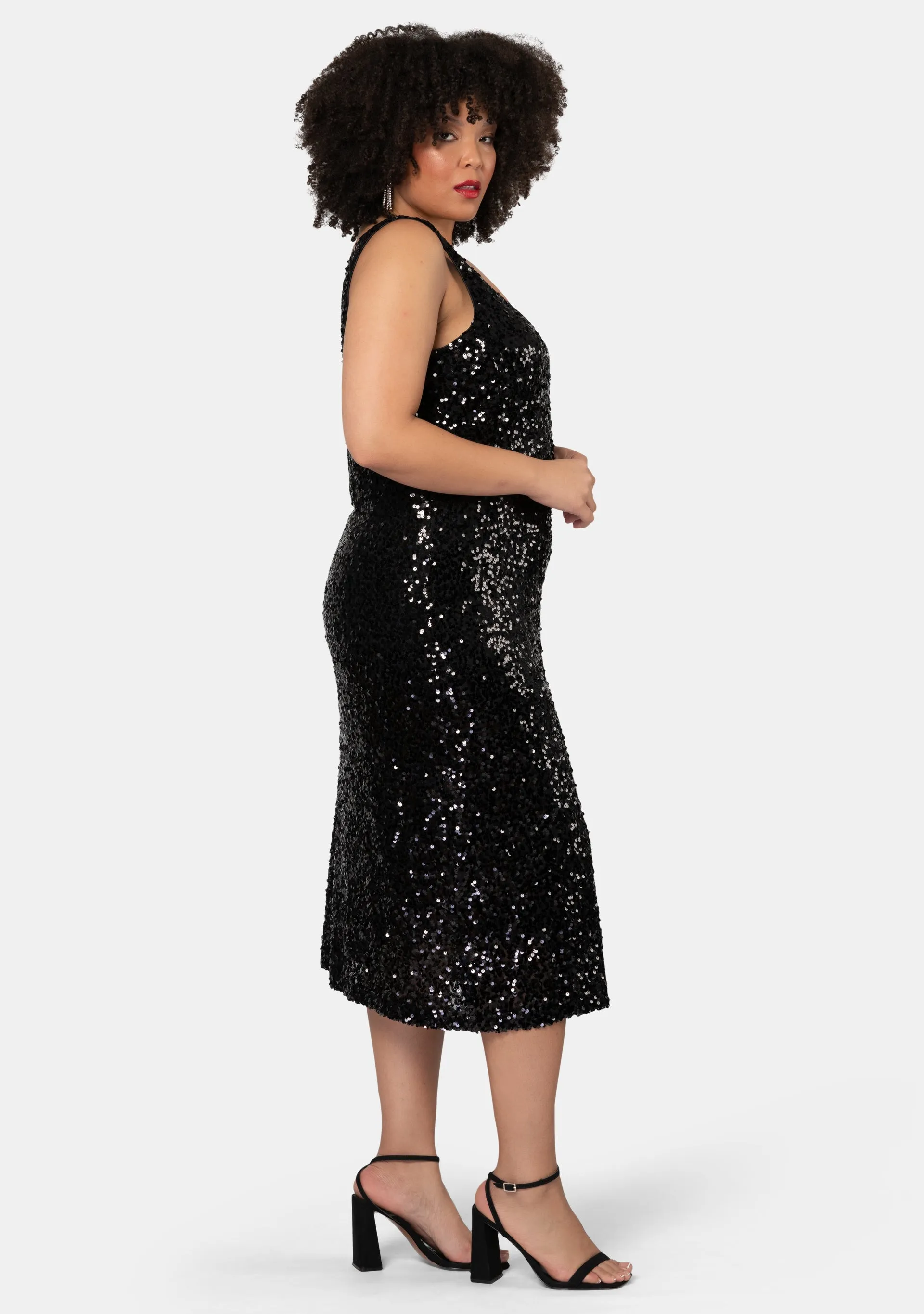 Desired Midi Sequin Dress