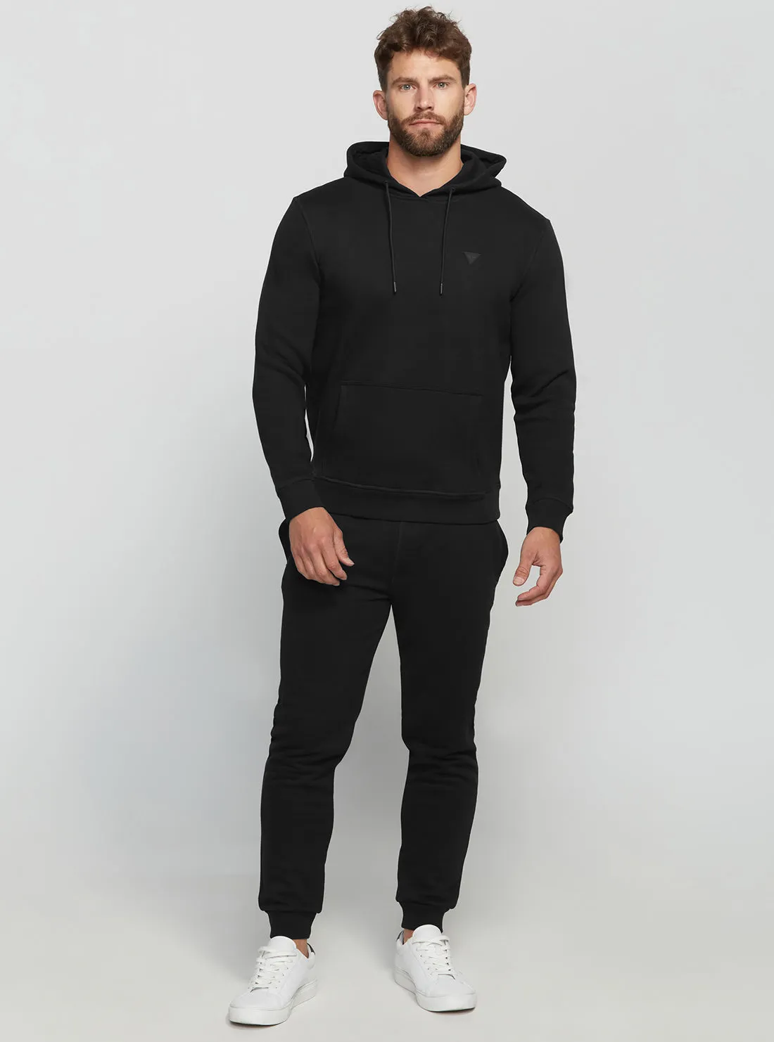 Eco Black Aldwin Active Hoodie Jumper