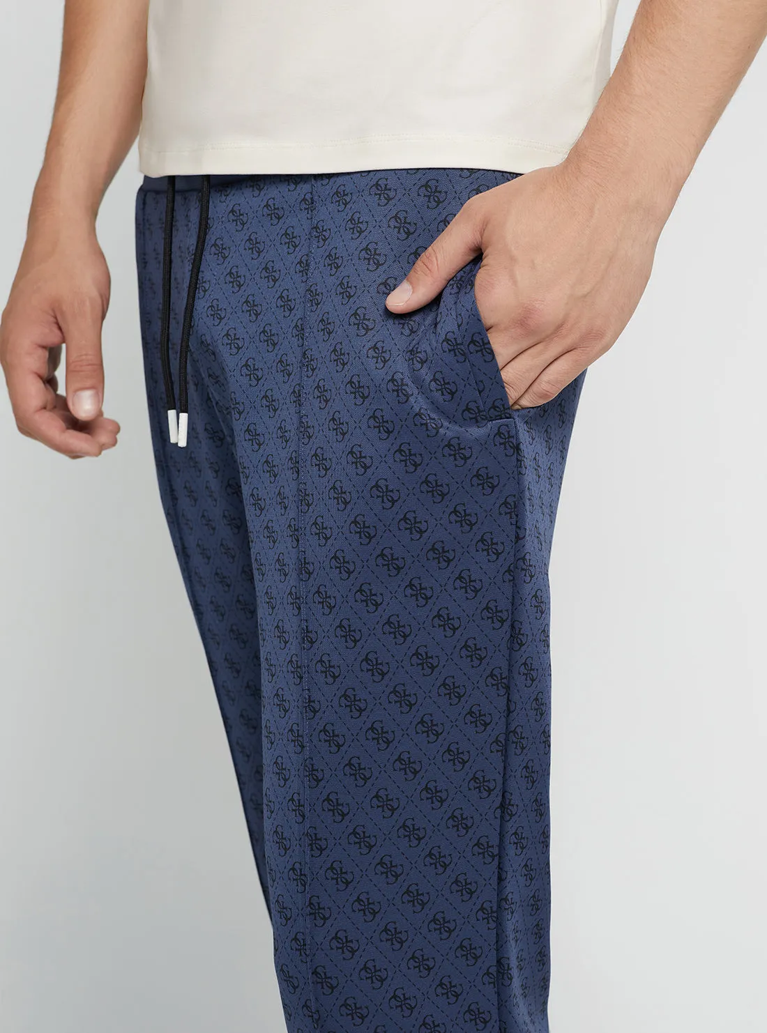 Eco Blue Logo Korbin Active Trackpants