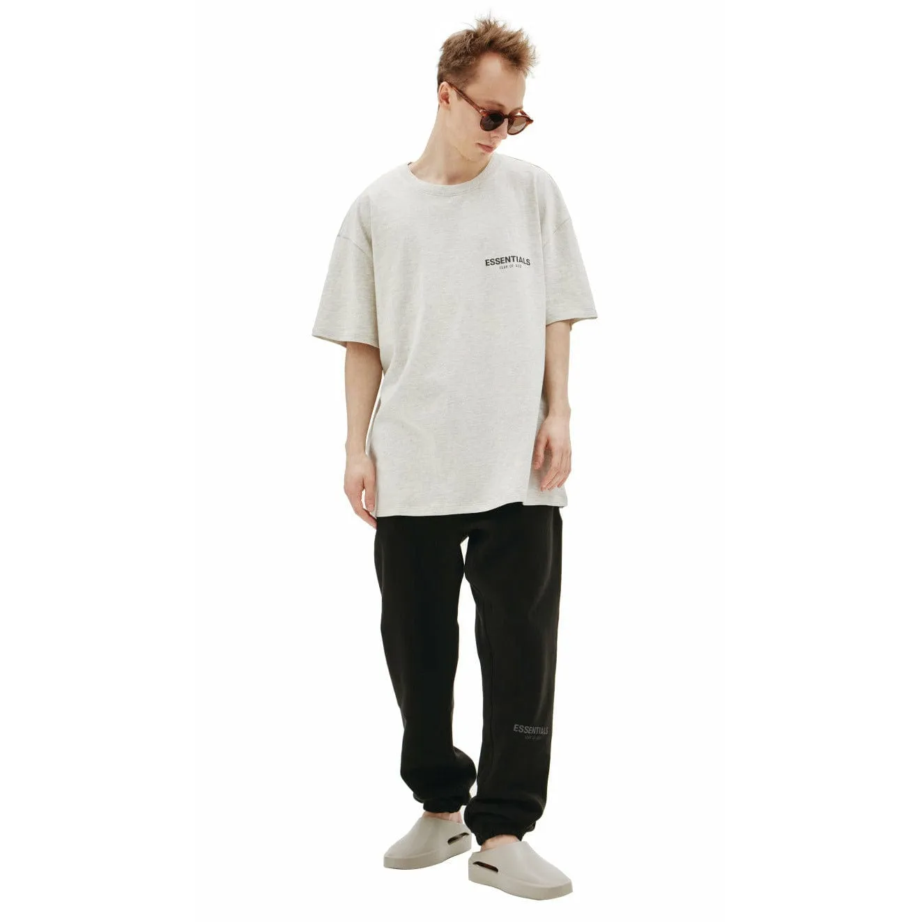 Fear of God Essentials Sweatpants - Core Collection Stretch Limo (Black)