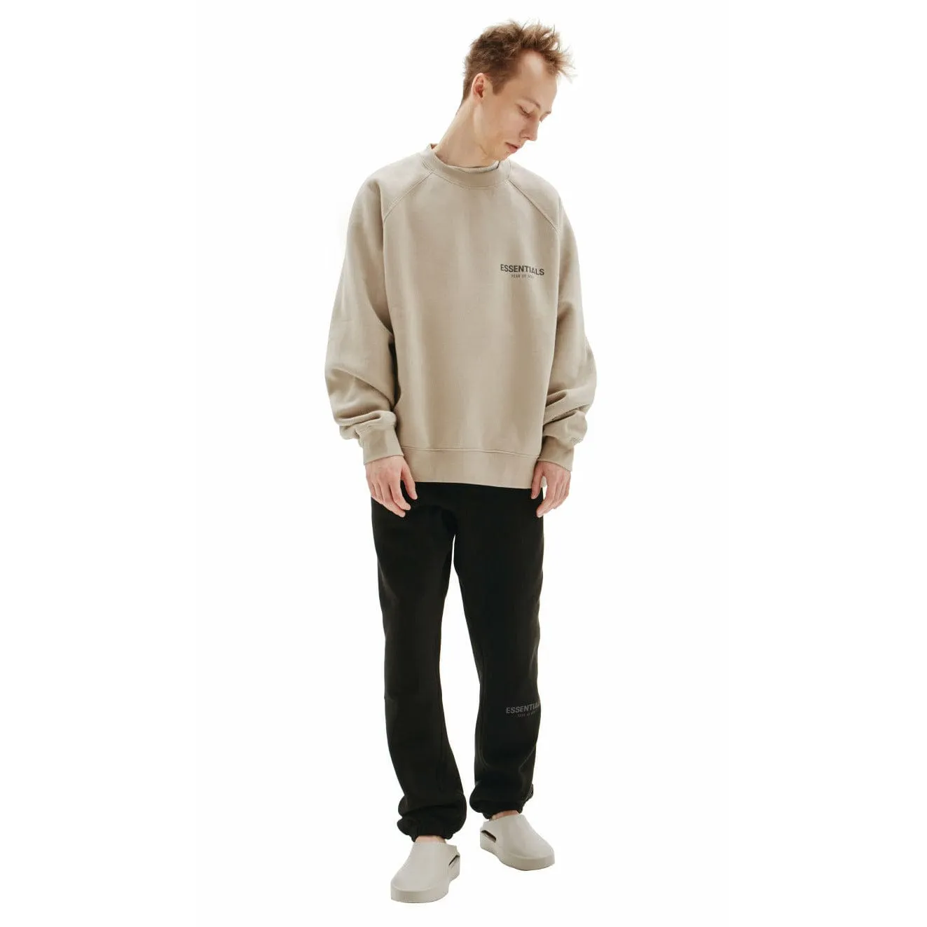 Fear of God Essentials Sweatpants - Core Collection Stretch Limo (Black)