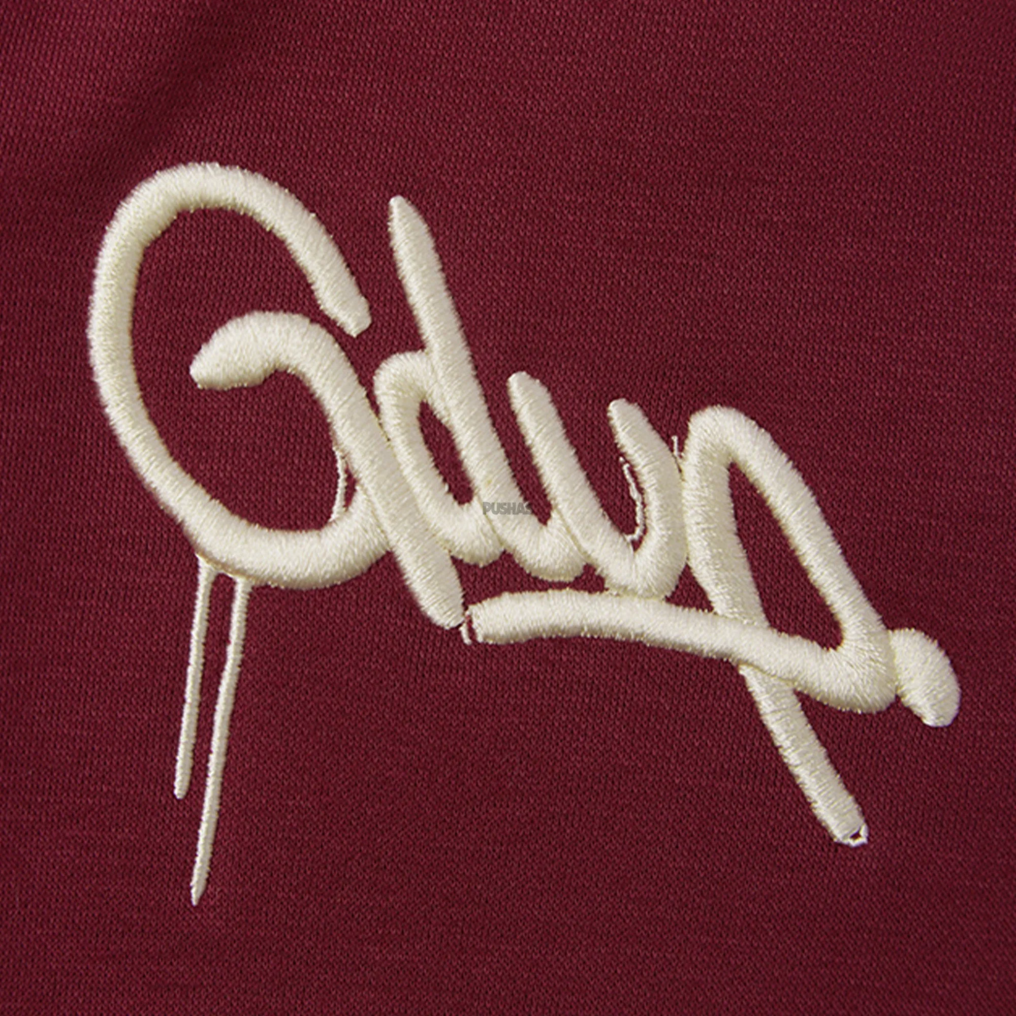 Geedup Handstyle Logo Trackpants 'Maroon / Cream' (2024)