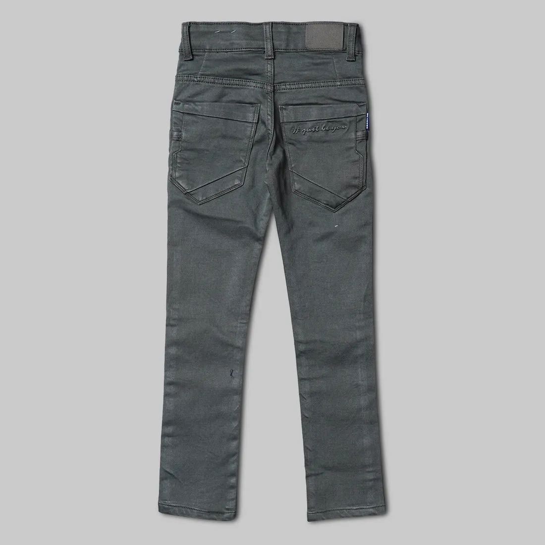 Green Slim Fit Boys Jeans