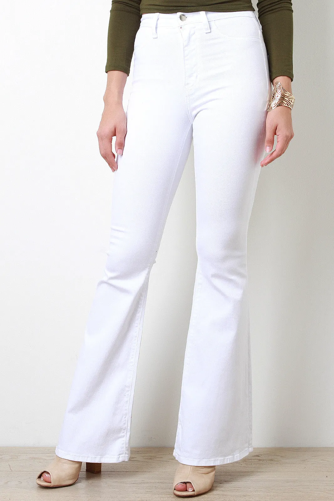 High Waisted Bell Bottoms Pants