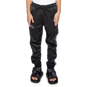 Kids Logo Tape Alic 2 Trackpants - Black Smoke