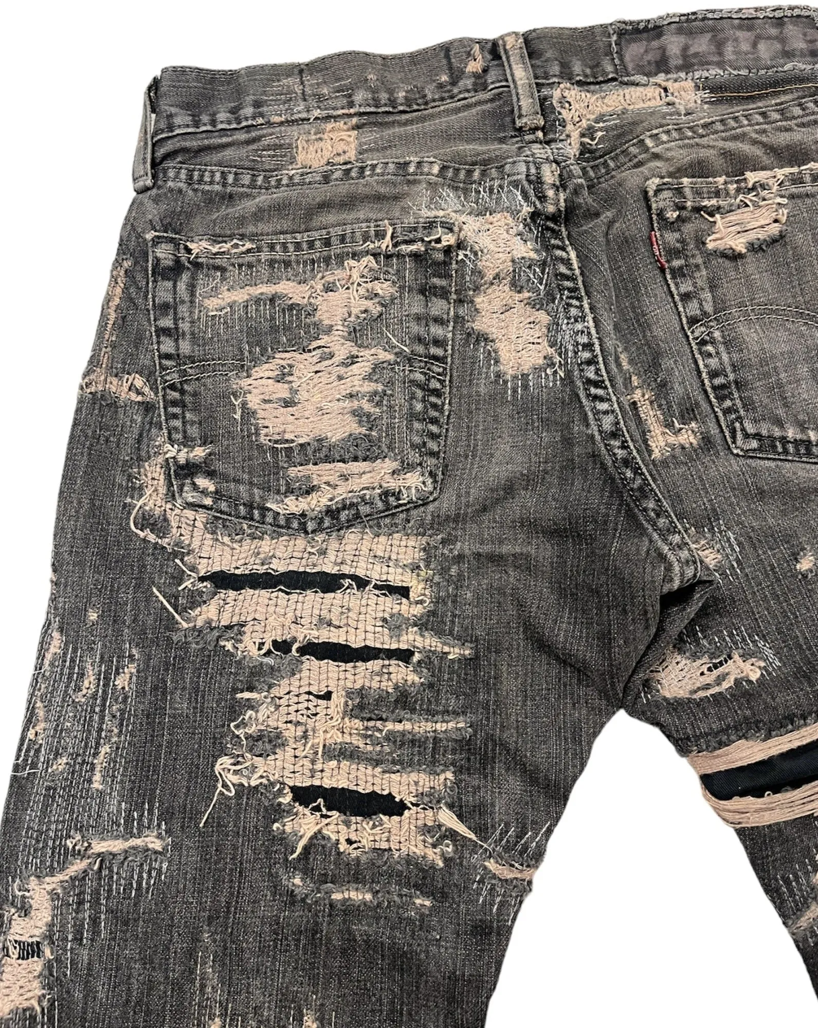 Mud Wash Repair Jeans- 32