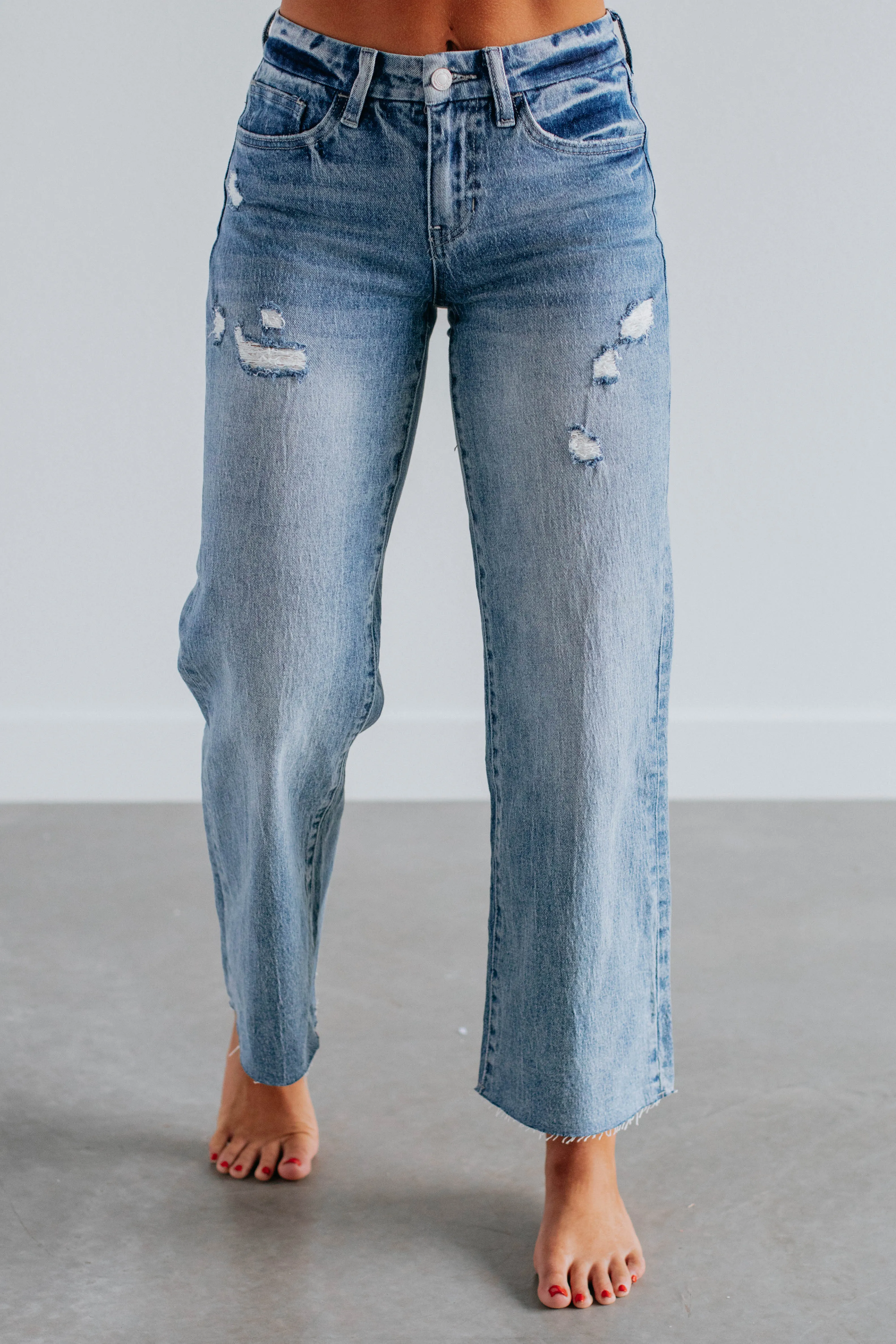 Olivia Vervet Jeans - Light Wash