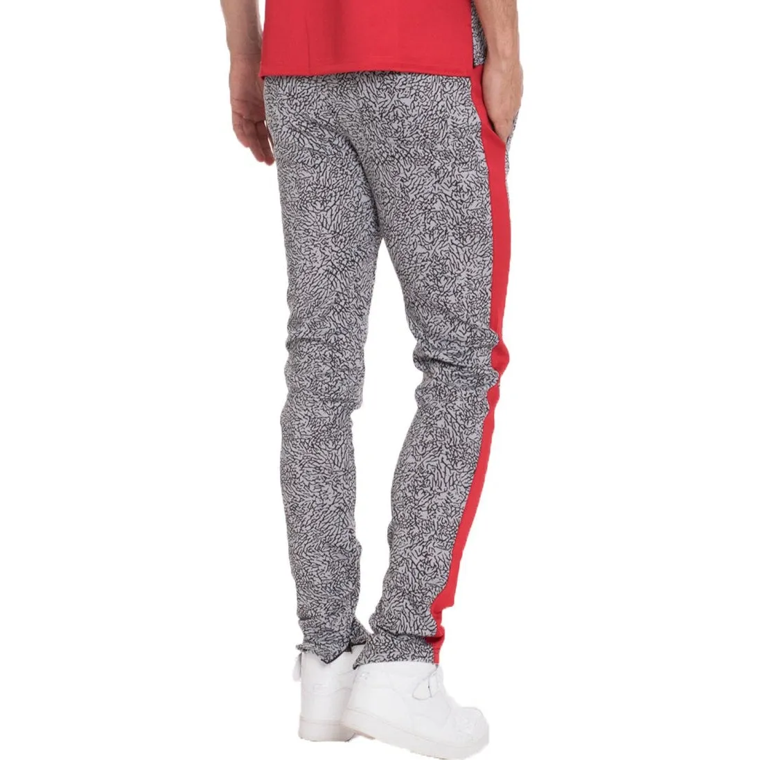 Red Elephant Print Pants