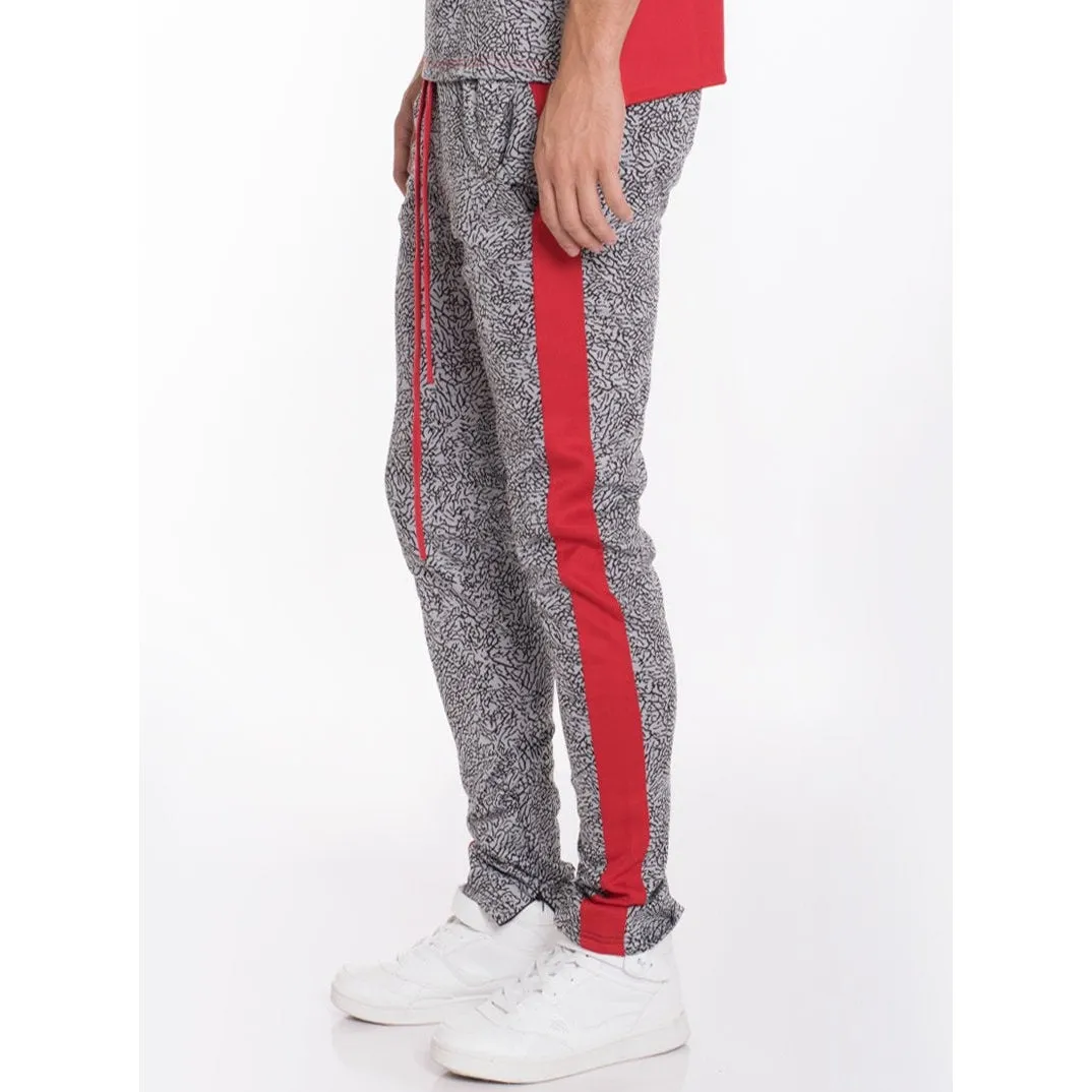 Red Elephant Print Pants