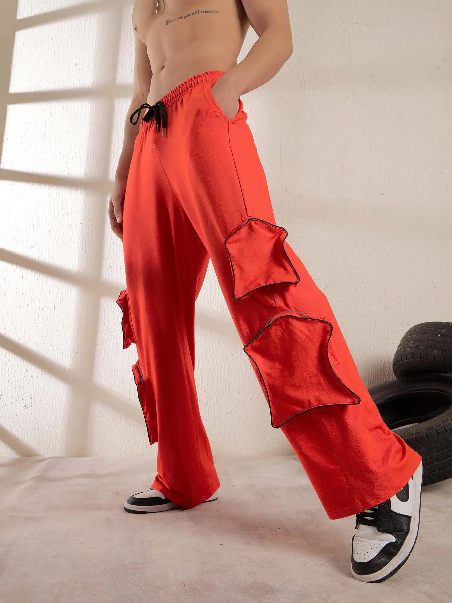 Red Star Cargo Pocket Trackpants