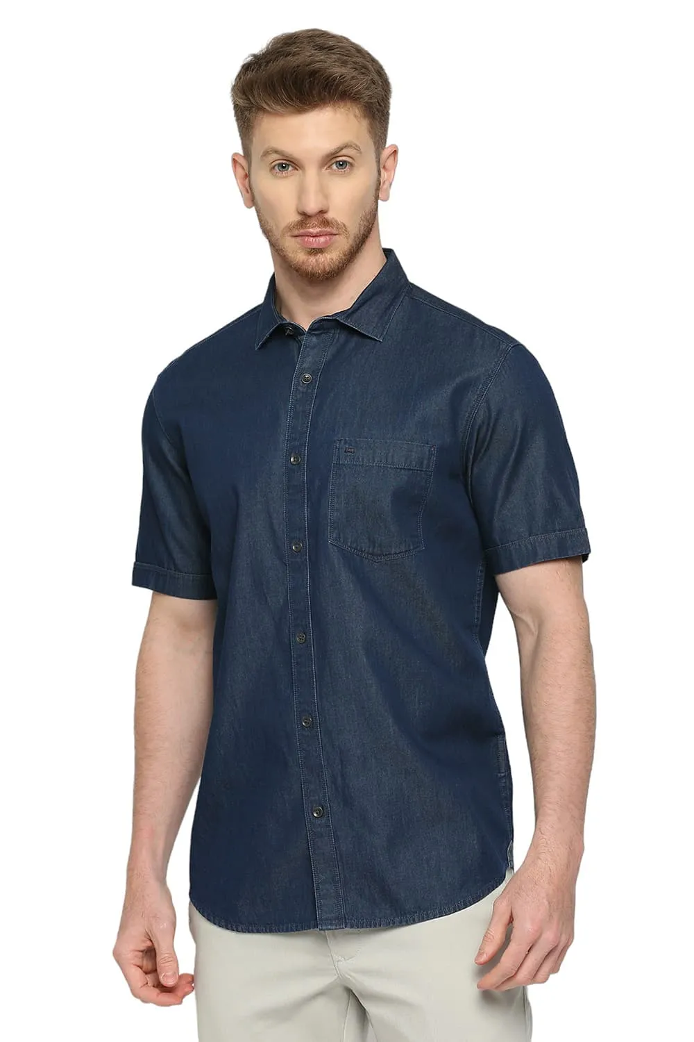 Slim Fit Cotton Shirt