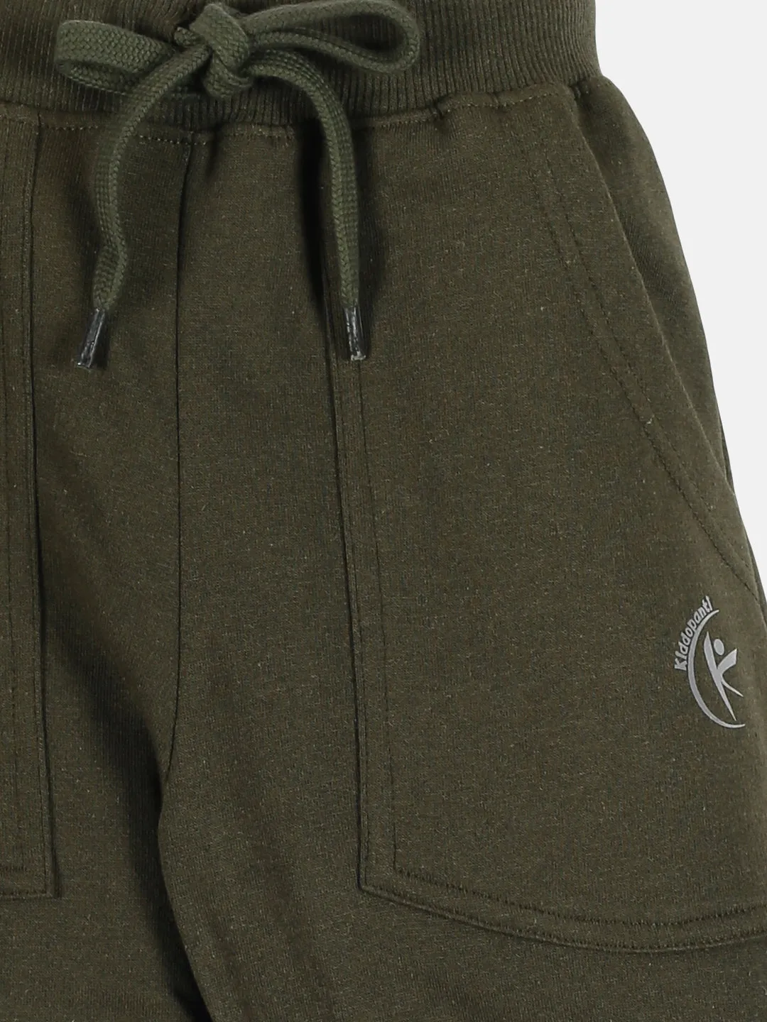 Solid Fleece Track Pant