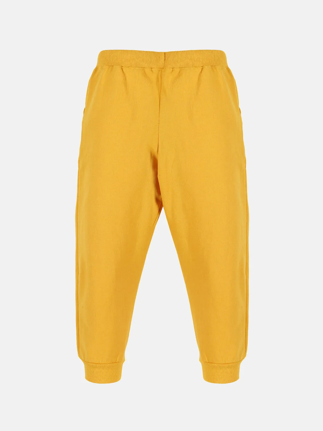 Solid Fleece Track Pant