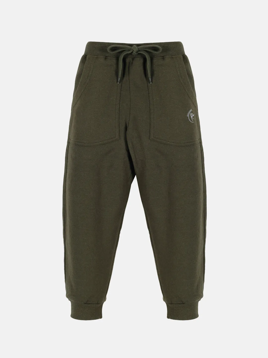 Solid Fleece Track Pant