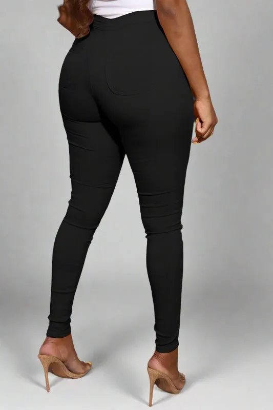 Super Stretch Classic High Waisted Pants