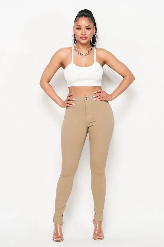 Super Stretch Classic High Waisted Pants