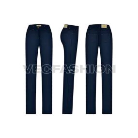 Women's Slim Fit Denim Jeans